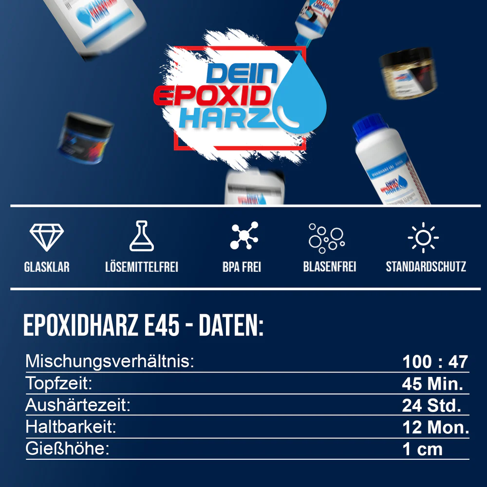 Dein Epoxid Harz E45 profesionalna epoxy resin Srbija